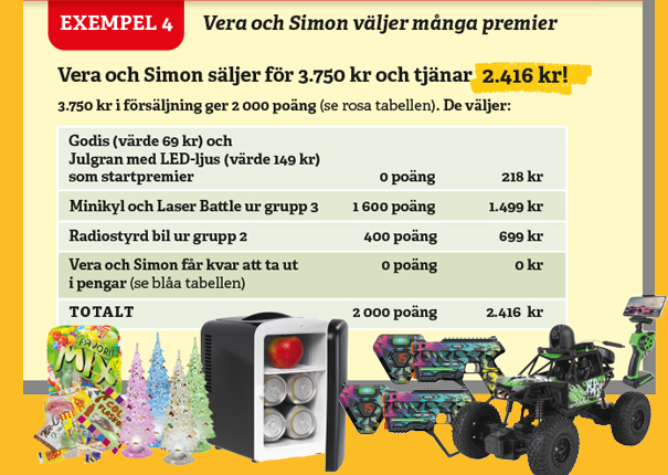 Räkneexempel 4 Jultidningsförlaget 2025